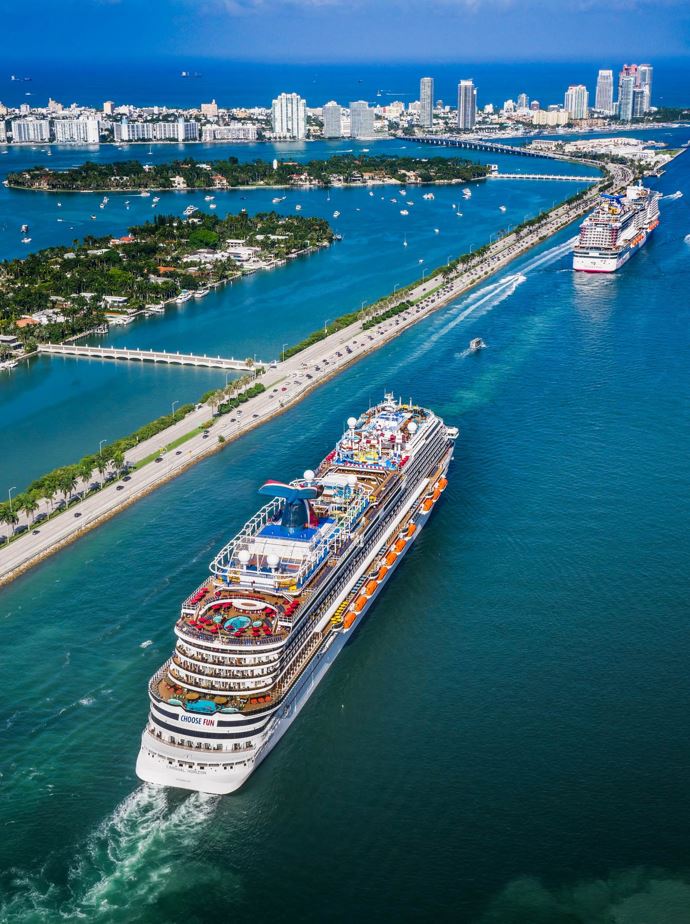 Carnival Corporation aims to operate 75% of its fleet by the end of ...