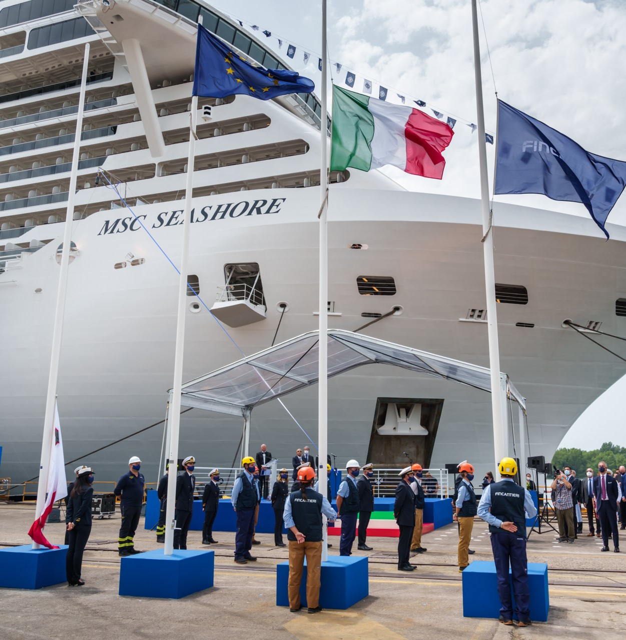 MSC Seashore Delivered To MSC Cruises – CruiseToTravel